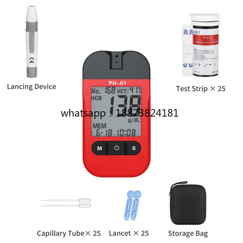 Ph Meter - Veteriner Taşınabilir Tıbbi Hemoglobin Ölçer Glukozilasyonlu