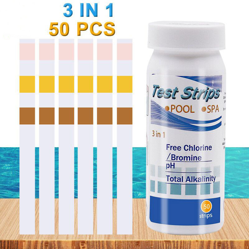 Ph Meter - Klor PH Test Şeritleri SPA Yüzme