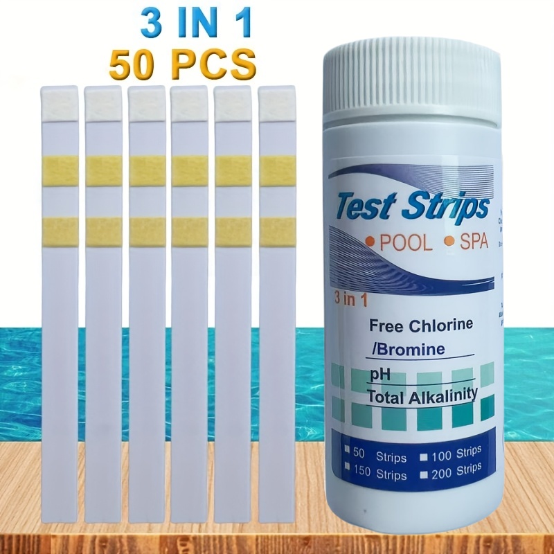 Ph Meter - Klor PH Test Şeritleri SPA Yüzme