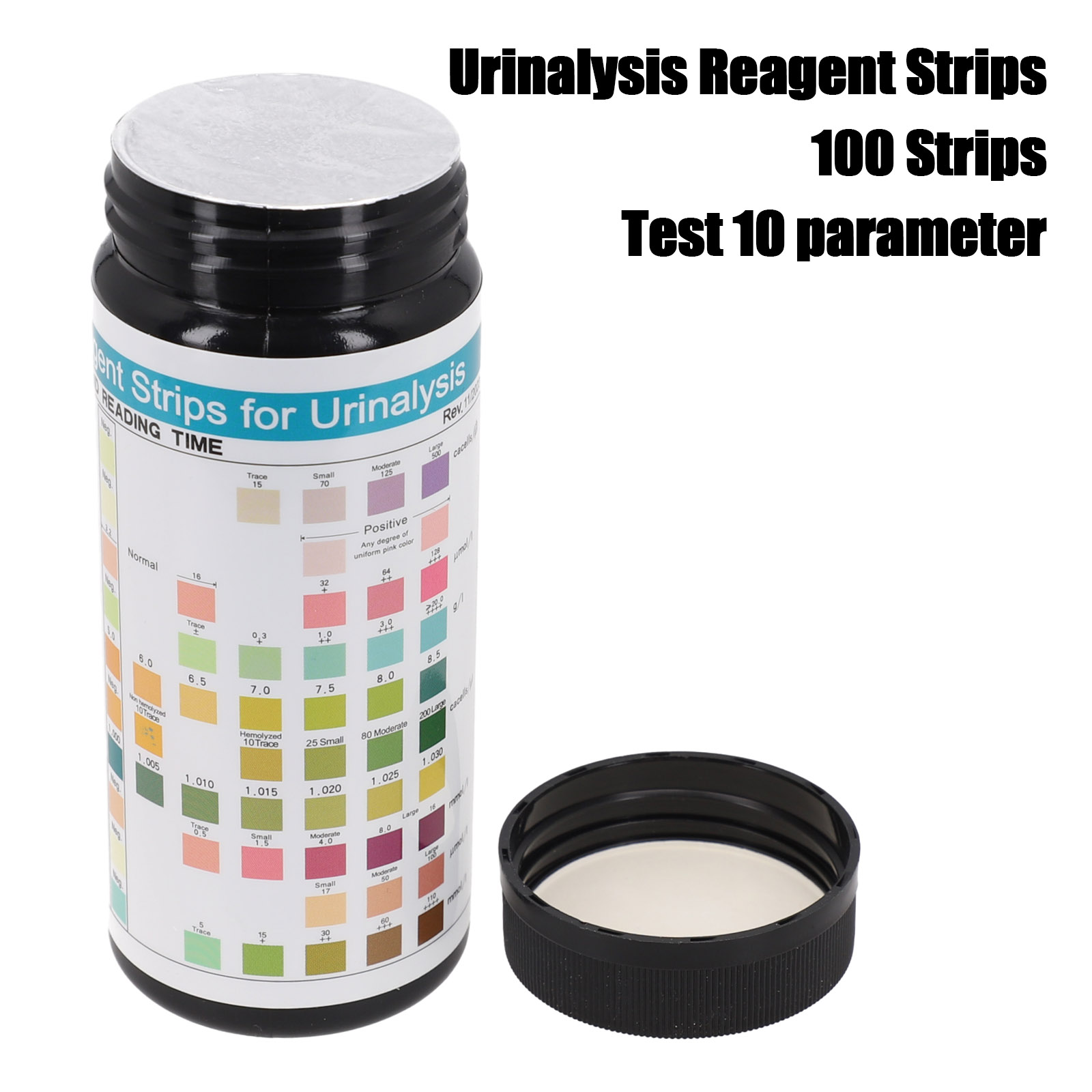 Urinalysis Reagent Strip - 100 Şerit URS-10T Reaktif İdrar Tahlili