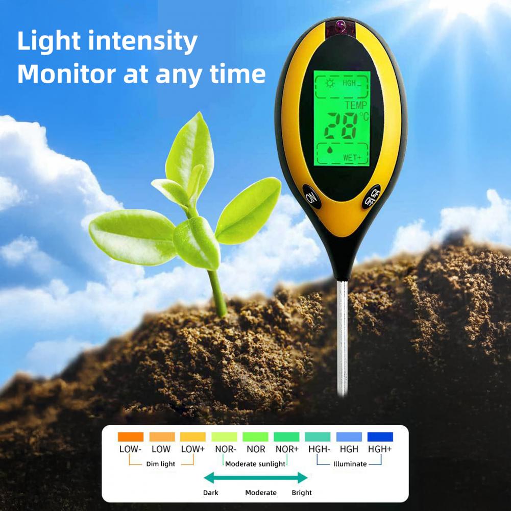 Bitki Büyüme Monitörü 4'ü 1 Ar - Ph Meter incelemesi ve fiyatı