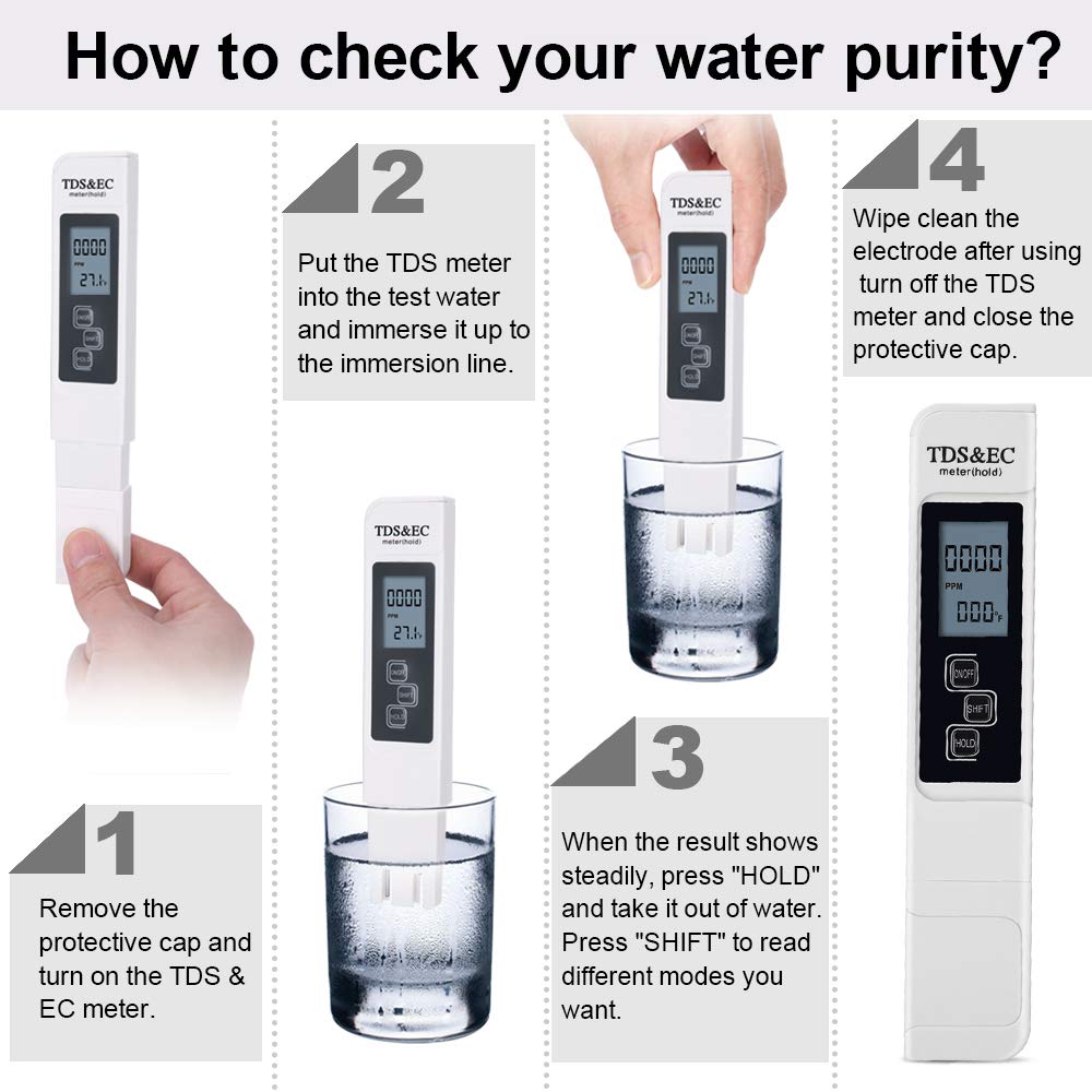 Yeni 1 adet Beyaz El TDS Dijit - Ph Meter incelemesi ve fiyatı