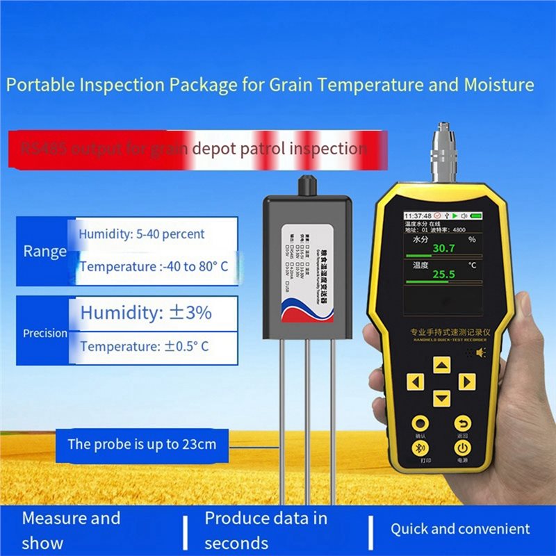 B84B-RS485 Toprak Ölçer NPK PH - Ph Meter incelemesi ve fiyatı