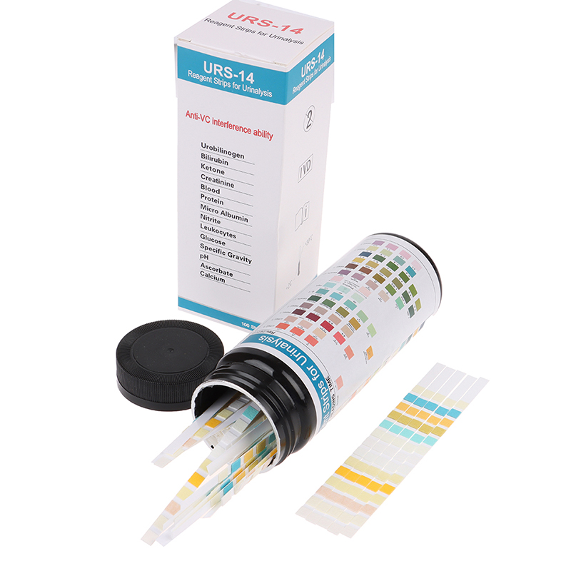 URS-14 100 şeritler İdrar diya - Urinalysis Reagent Strip incelemesi ve fiyatı