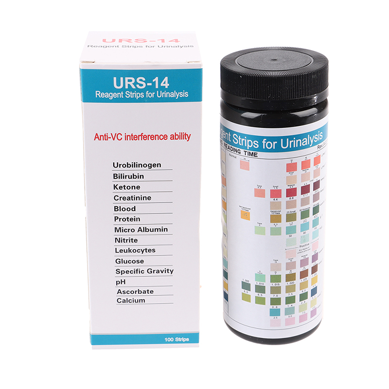 URS-14 100 şeritler İdrar diya - Urinalysis Reagent Strip incelemesi ve fiyatı