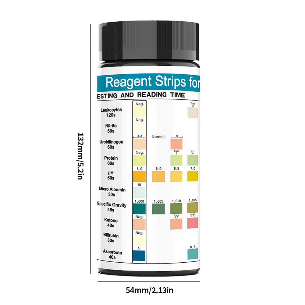 100 şeritler İdrar Test şeridi - Urinalysis Reagent Strip incelemesi ve fiyatı