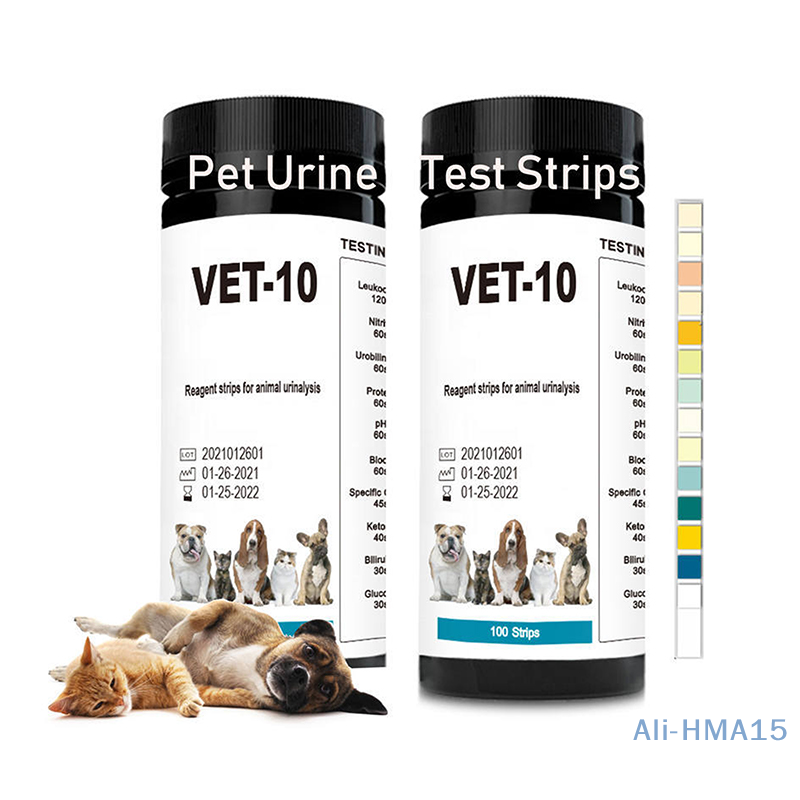 100PCS 10 Parametreli Kedi ve  - Urinalysis Reagent Strip incelemesi ve fiyatı